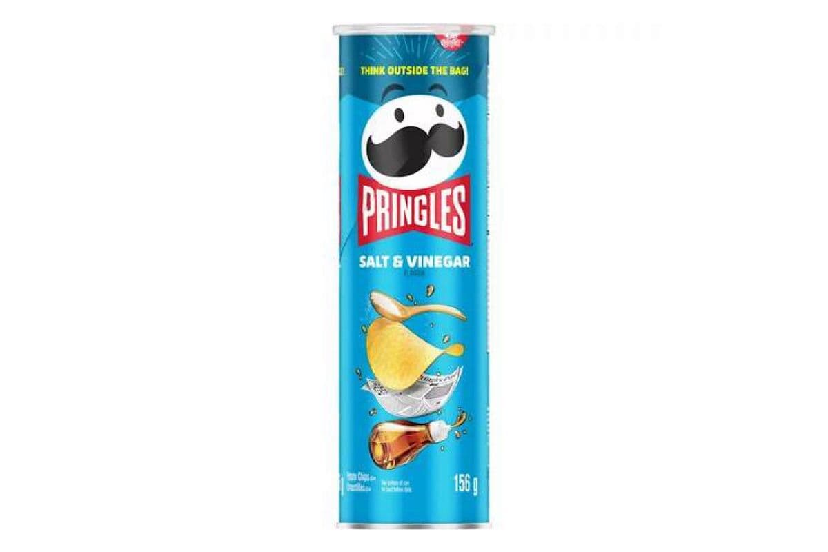 Pringles - Sel et Vinaigre / Salt & Vinegar (156 g)