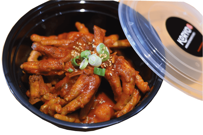 Dak Bal (Korean style Spicy Chicken Feet)