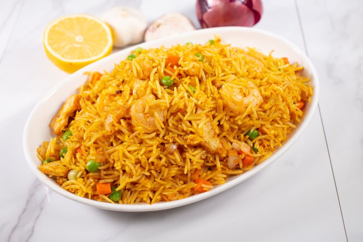 Vegetable Biryani Fried Rice 