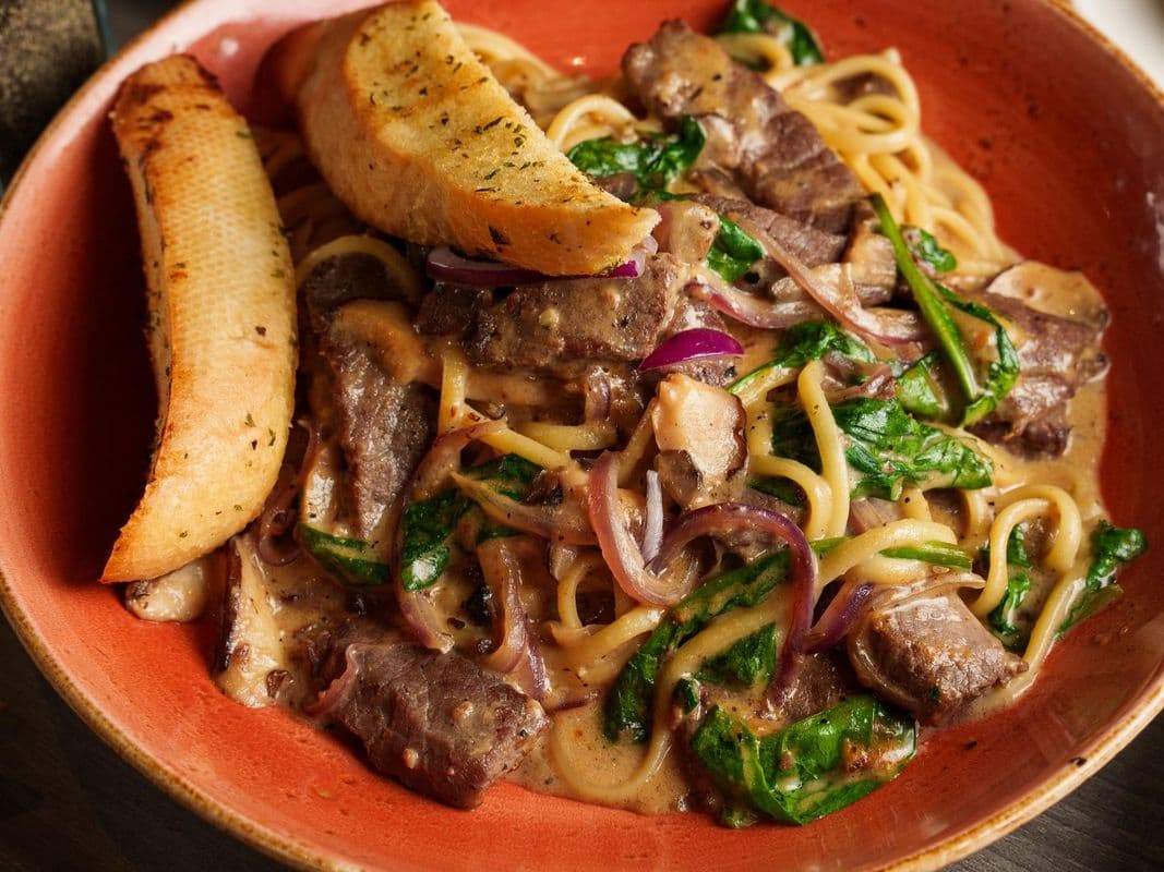 Steak & Mushroom Linguine
