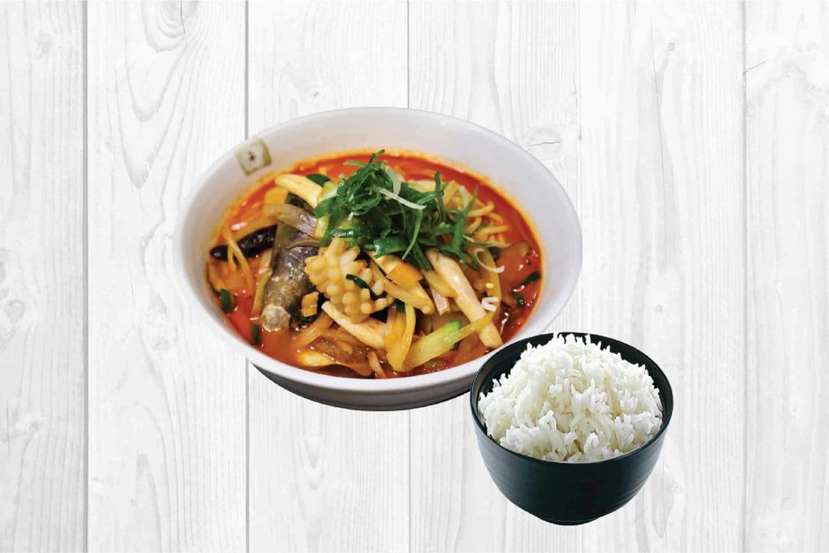 F7. Jjamppong Rice