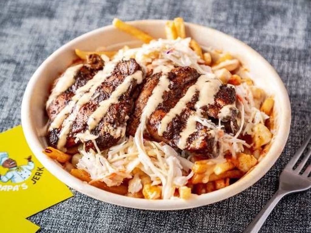 Jerk Chicken Poutine