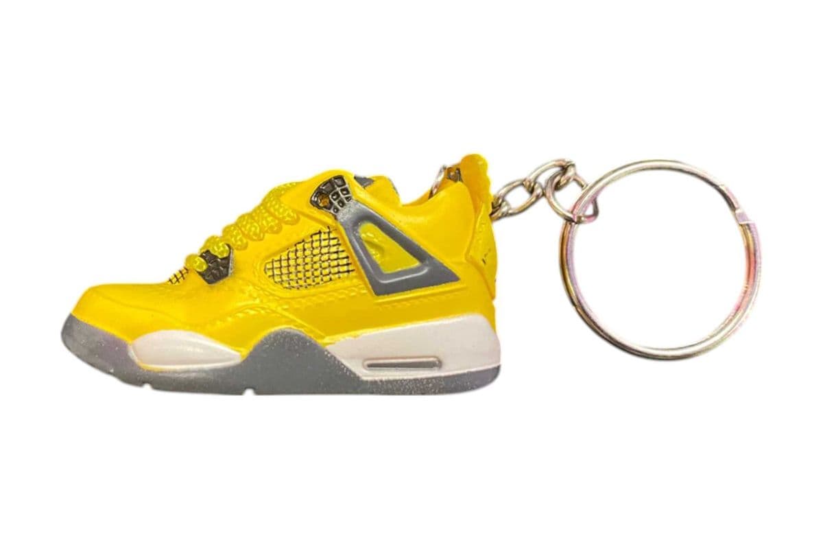 Jordan Shoe Yellow Keychain
