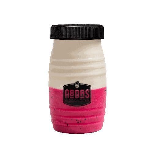Dragonfruit Pineapple Chunks & Vanilla Ice-cream