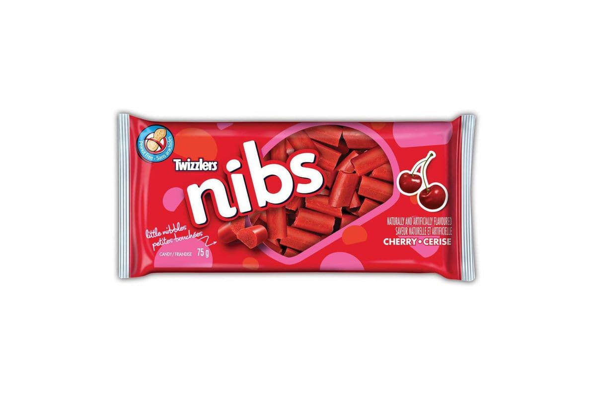 Twizzlers nibs - Cherry (75g) (260 Cal)