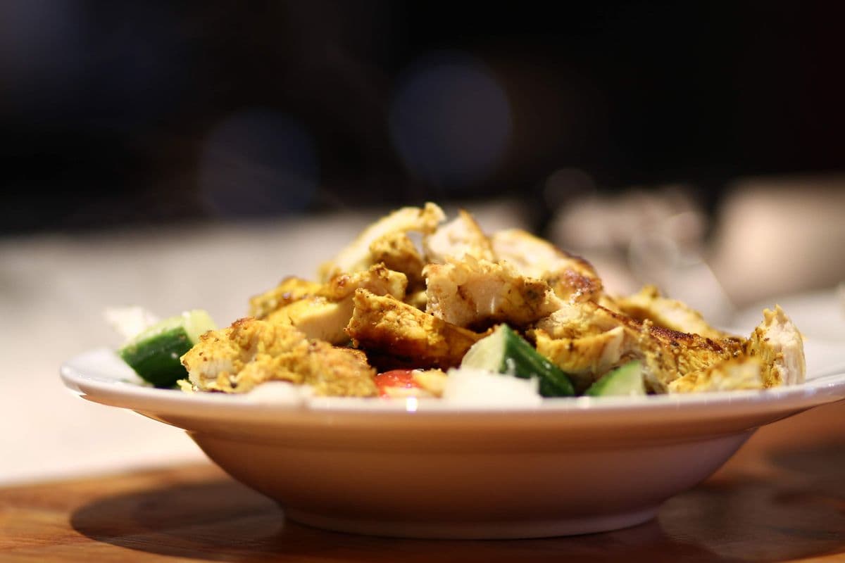 Salade César au poulet / Caesar Salad with Chicken