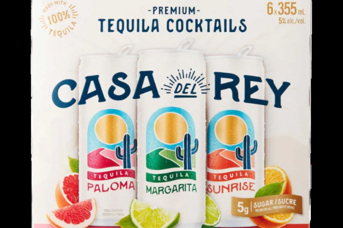 CASA DEL REY TEQUILA COCKTAIL MIXED 6X355 (6 x 355ML)