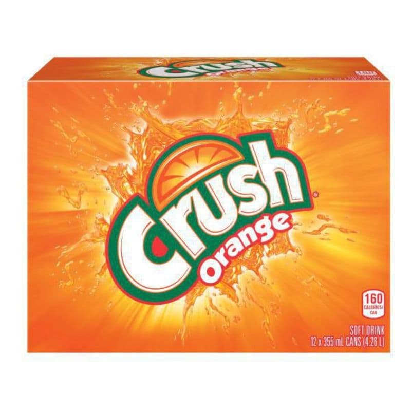 Crush orange (12 pcs) (355 ml)