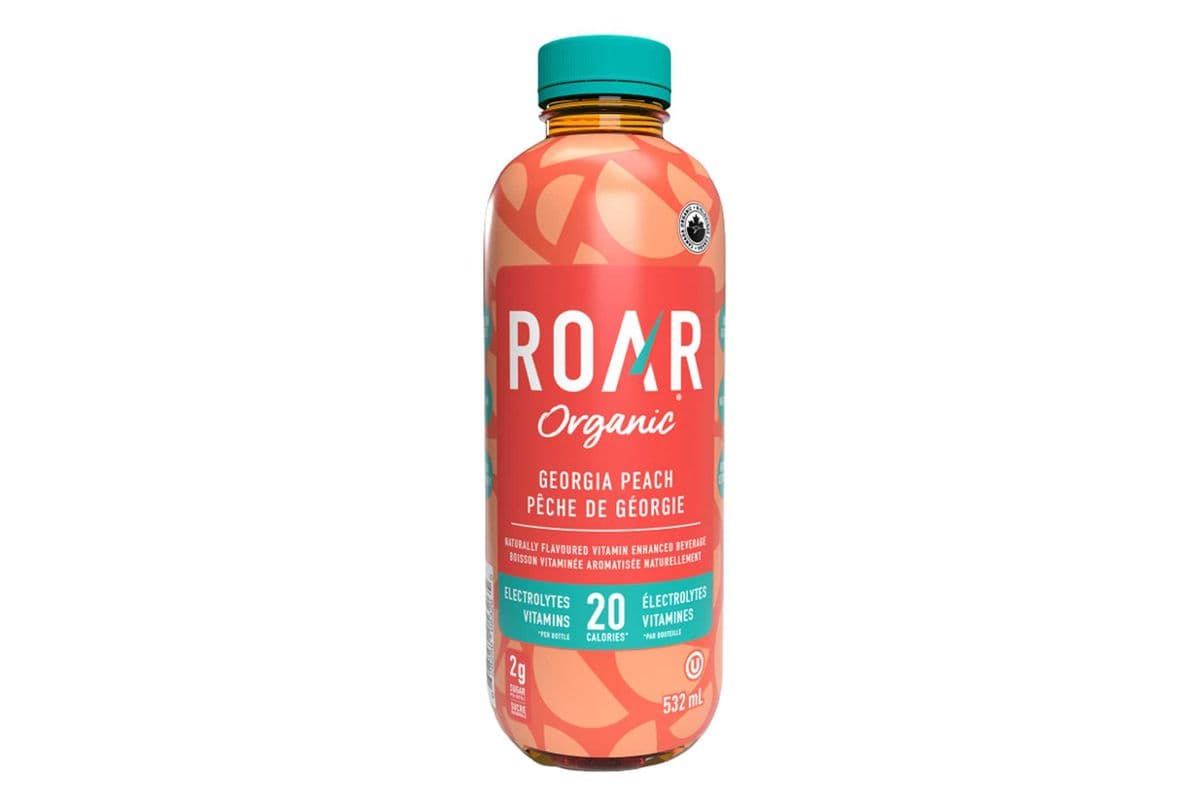 Roar Organic Georgia Peach (500ml)