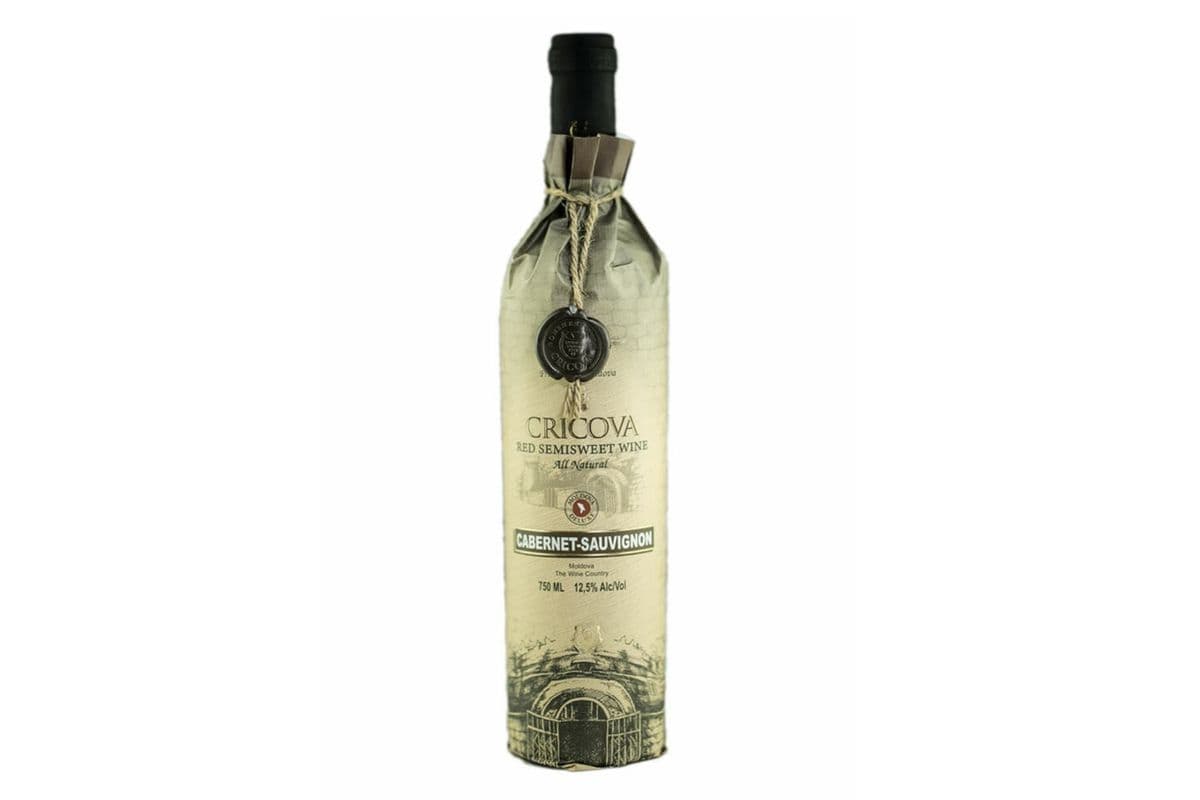 Cricova Paper Wrap Cabernet Sauvignon Merlot (750 ml) (1 x 750 ML)