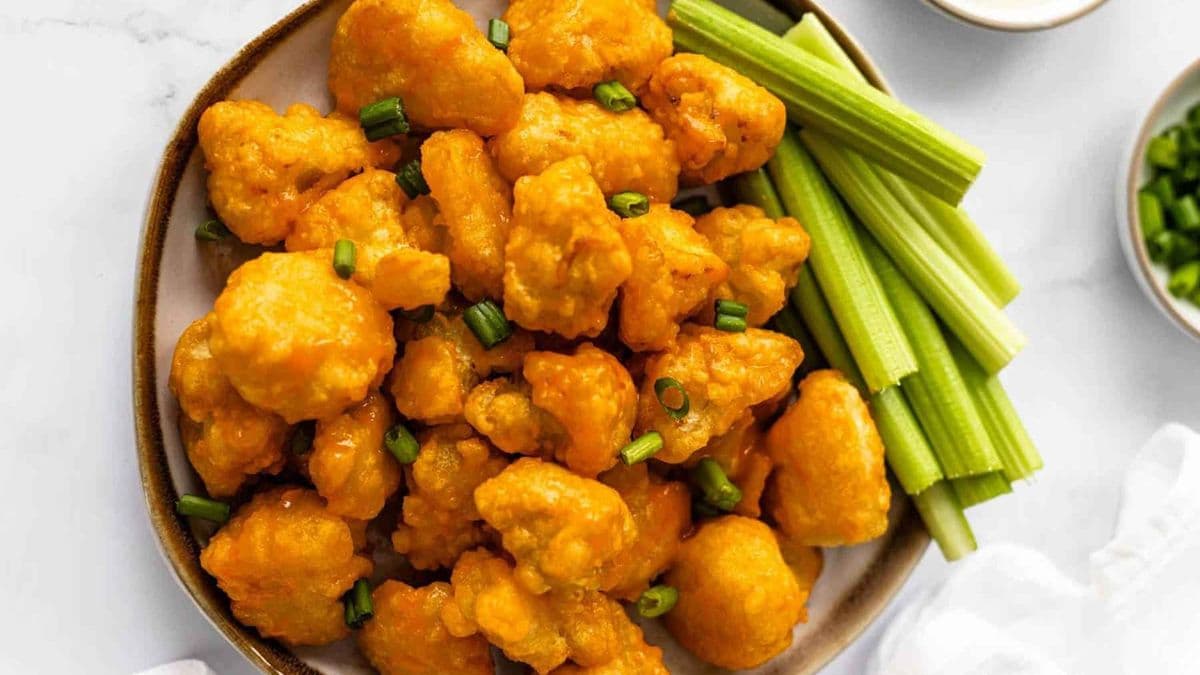 Tempura Cauliflower Bites - Vegan