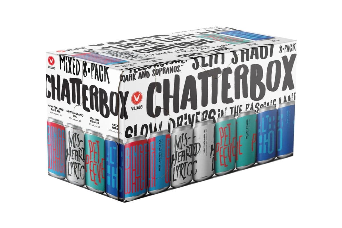 Village Chatter Box Mixed Pack (8 x 473mL Cans)