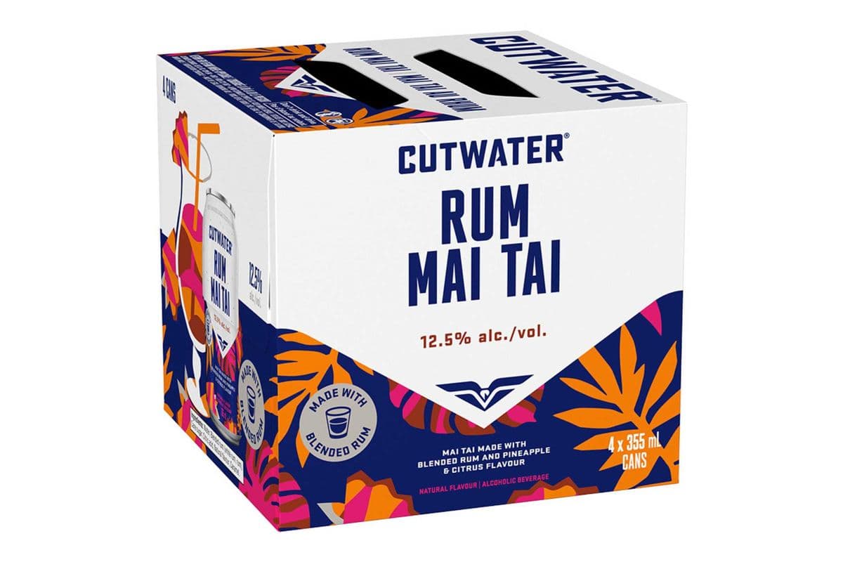 248073 - Cutwater Rum Mai Tai (4 x 355ml)