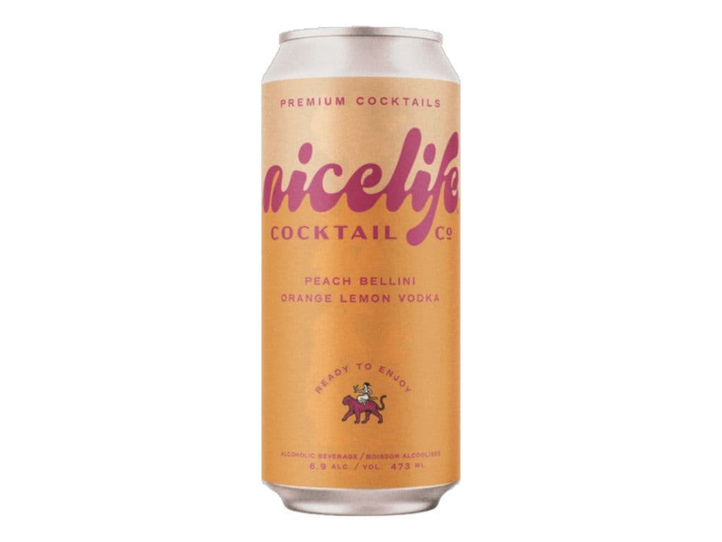 Nicelife - Peach Bellini Tall Can