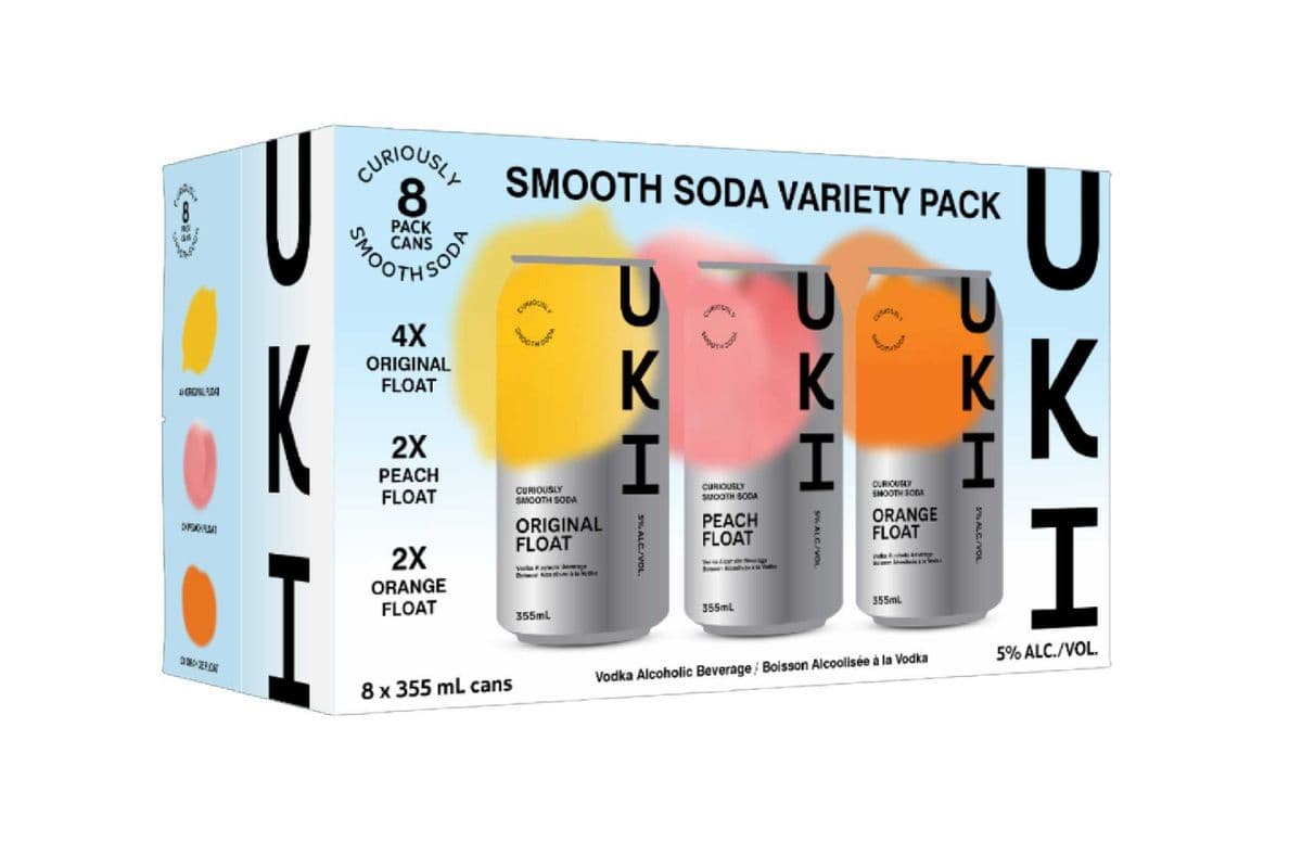 Uki Float Variety Pack (8 x 355ml)