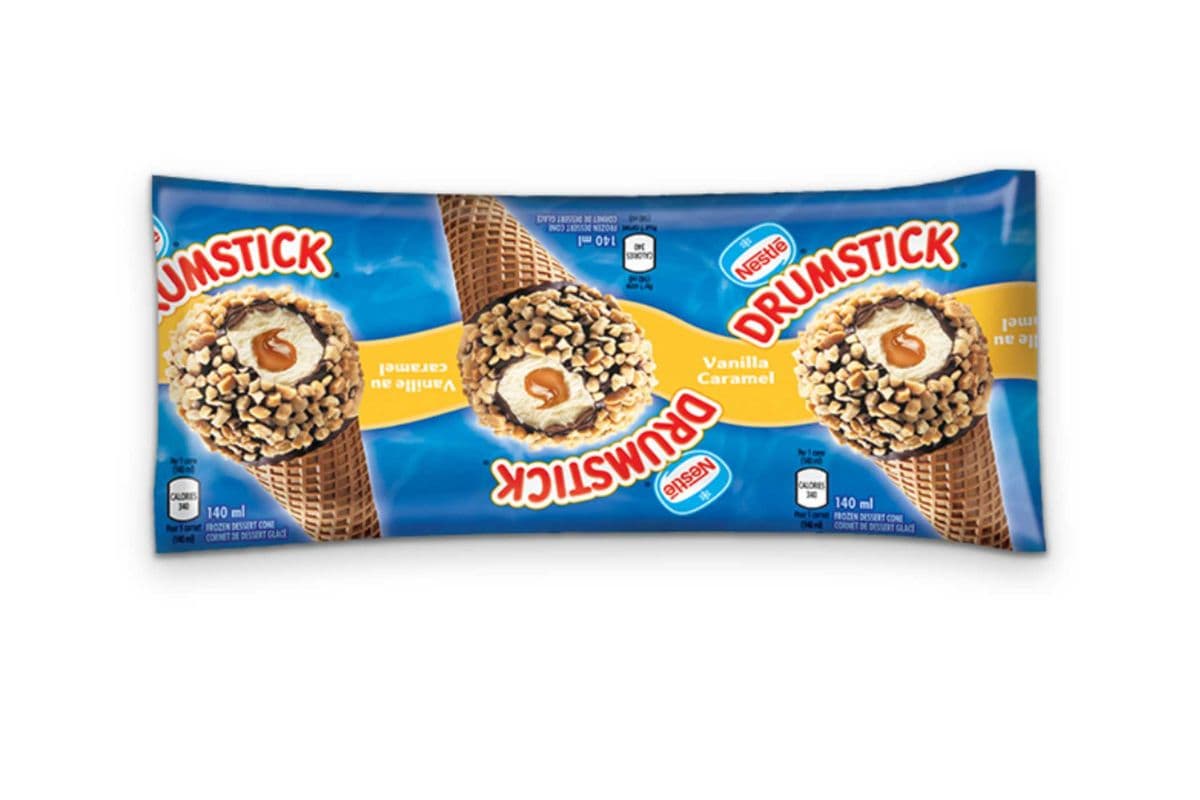 DRUMSTICK VANILLA CARAMEL 140ML (140 ML)