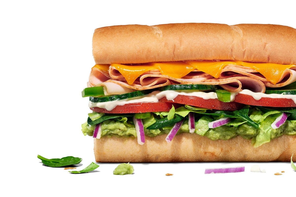 Smashed Avocado & Turkey (Footlong)