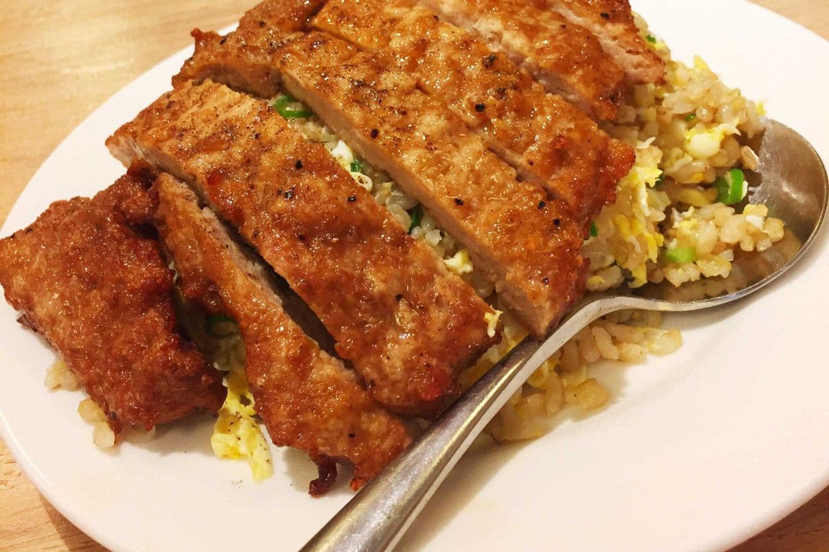 Fried Rice with 2 Shami Kebab