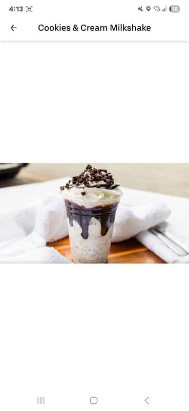 Cookies & Cream Milkshake