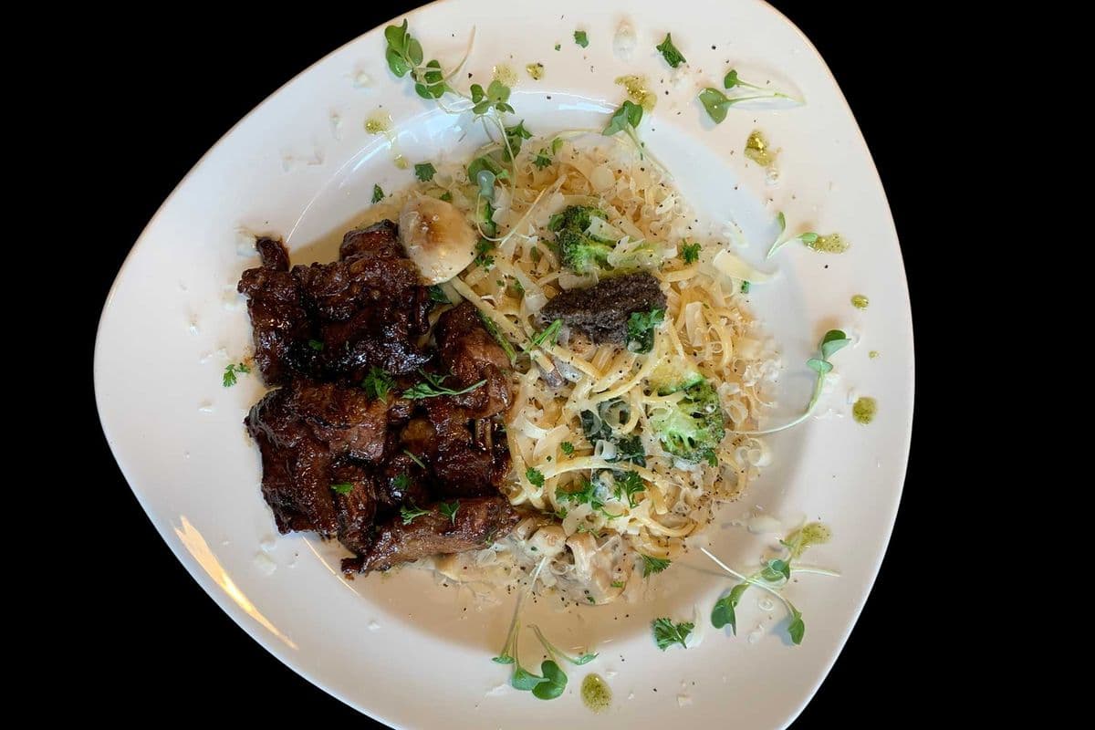 Truffle Steak Alfredo