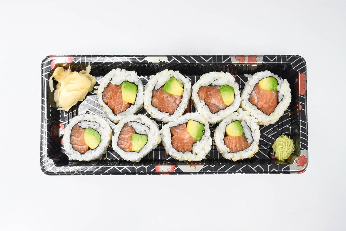 Gluten Free Salmon Avocado Roll