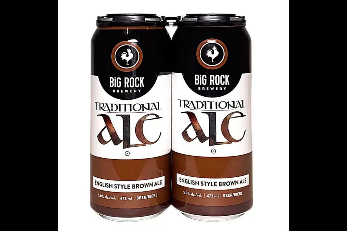 BIG ROCK TRADITIONAL ALE (4 x 473ML CANS) (4 x 473ML)