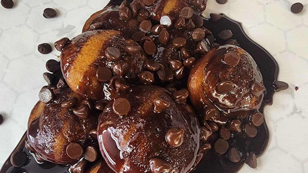 Chocolate Puffs Mini Pancakes