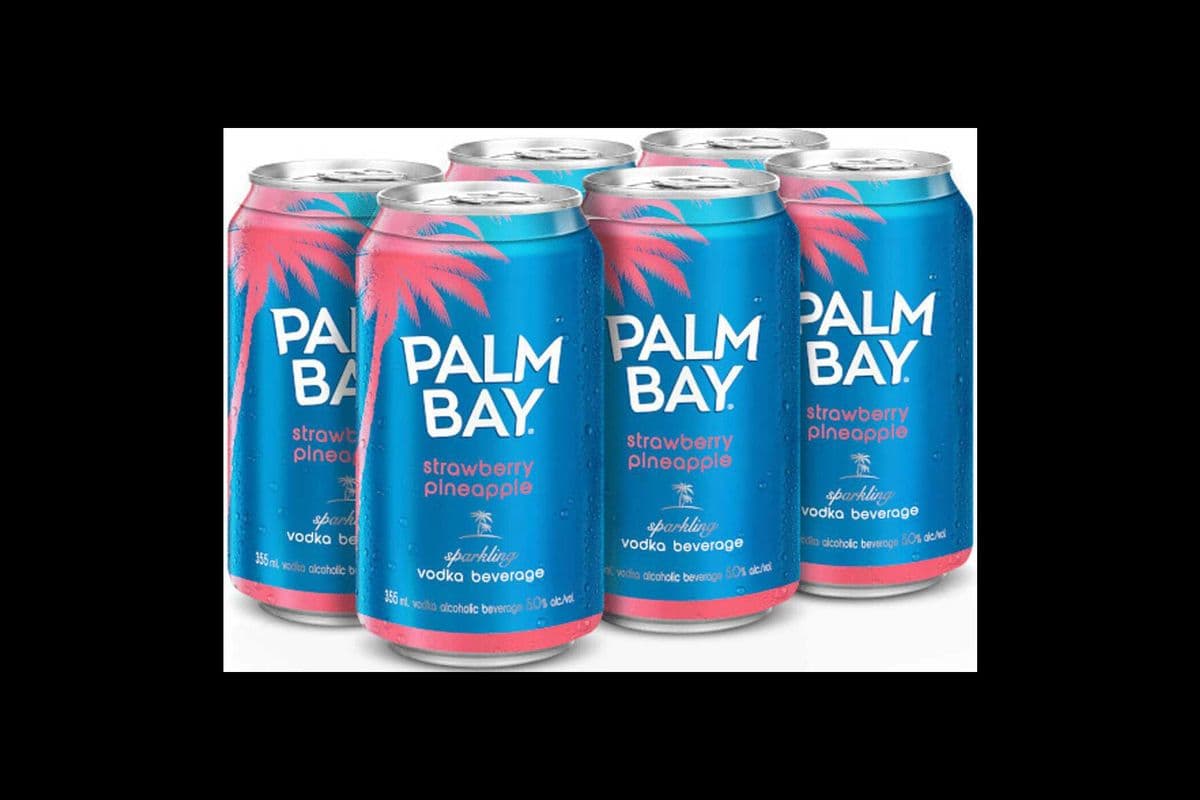 PALM BAY STRAWBERRY PINEAPPLE (6 x 355ML CANS) (6 x 355ML)