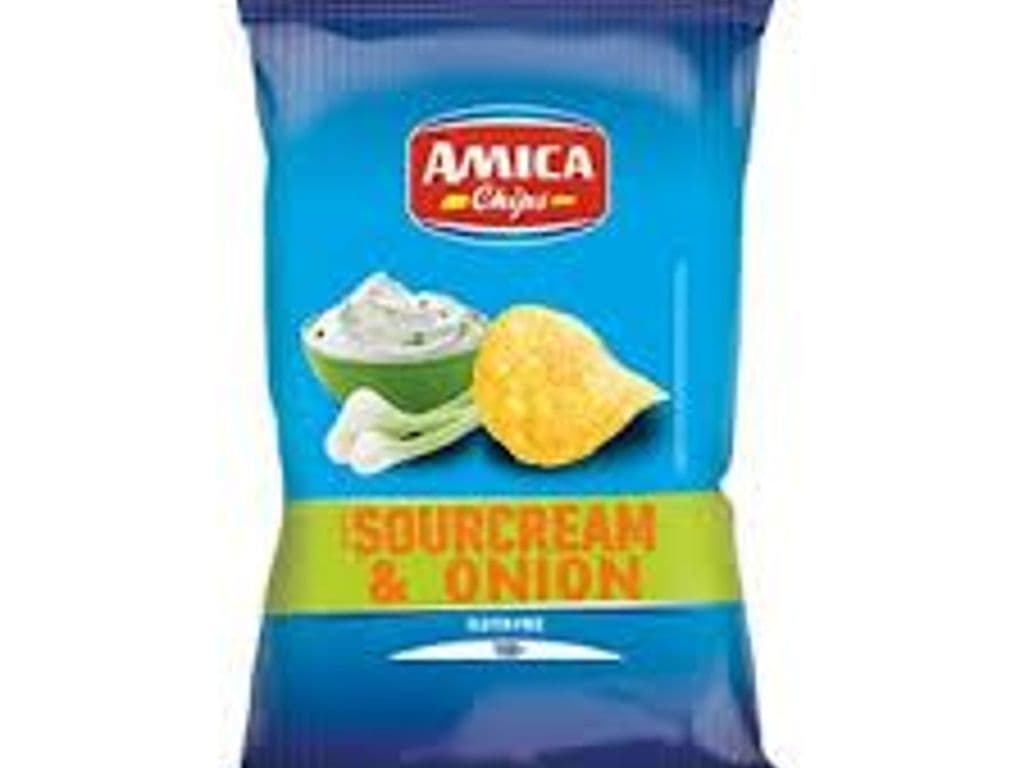 AMICA CHIPS SOURCREAM & ONION 100G