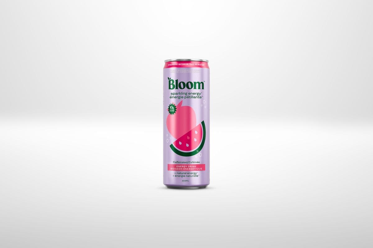 Bloom Sparkling Energy Strawberry Watermelon (355 ml)