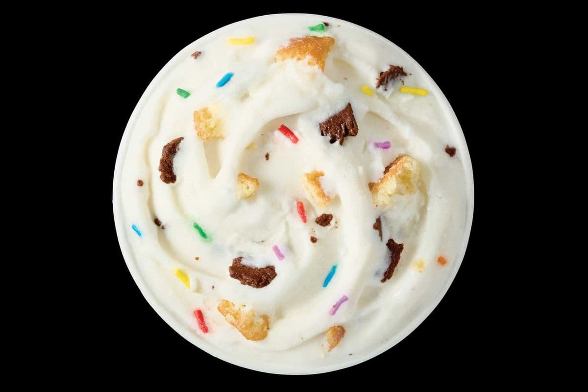 Dessert Blizzard Beigne glacé au chocolat