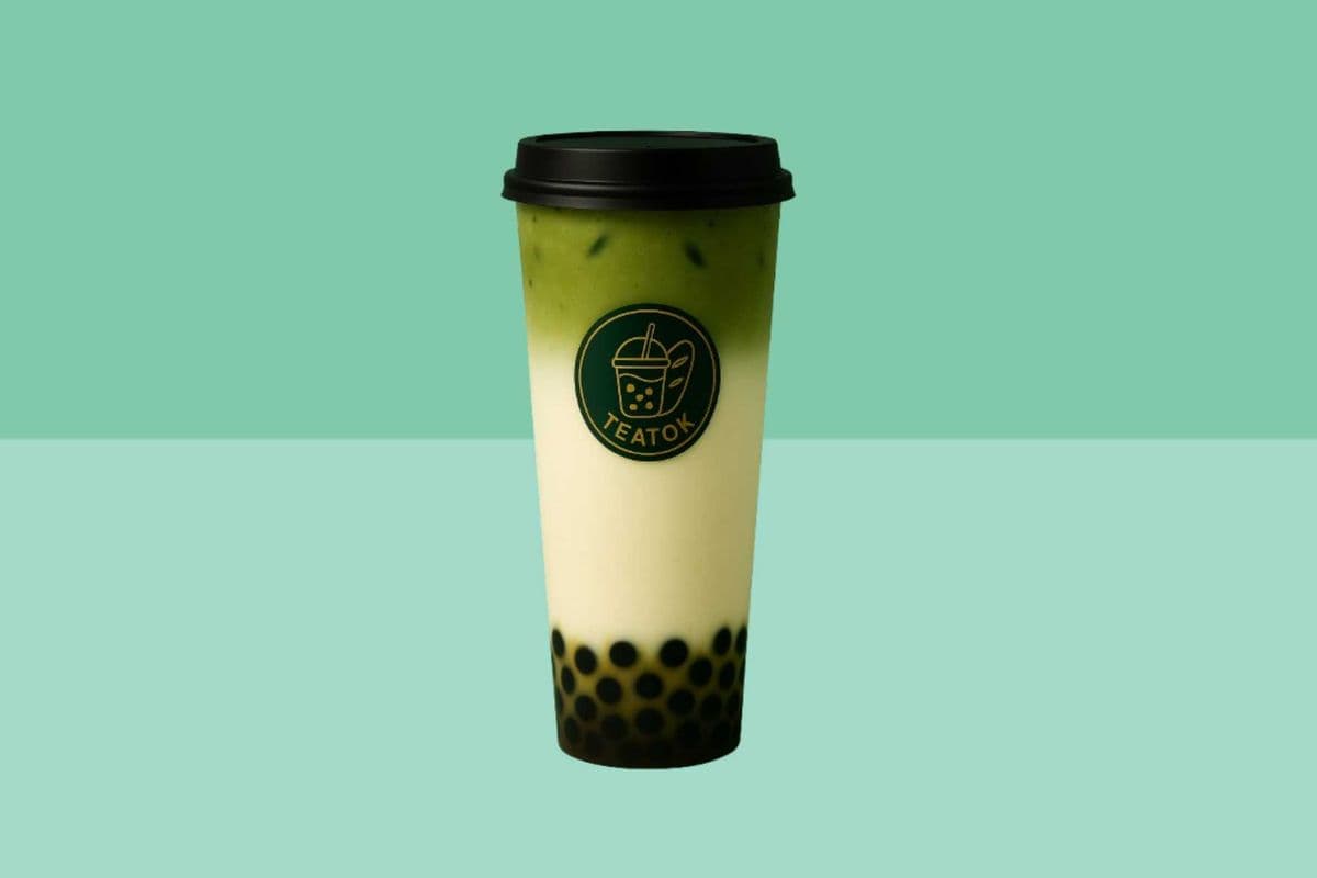 Creamy Matcha Boba Latte 抹茶波霸拿鐵 (700ml)