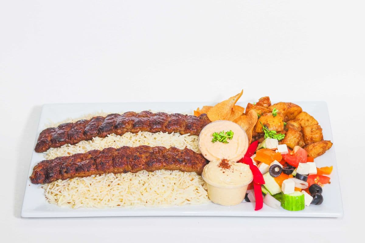 Beef Kebab Platter