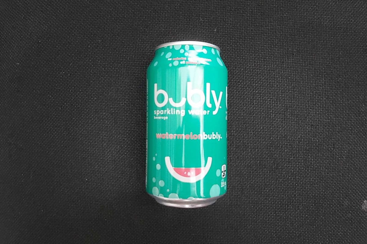 Nouveau! Bubly d'eau pétillante Melon d'eau / sparkling water watermelon édition limitée