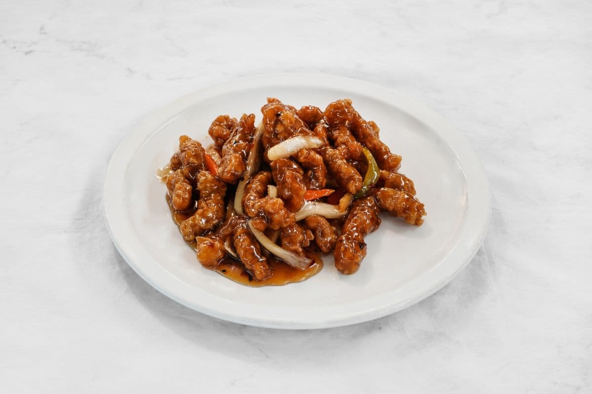 34. Fried Shredded Ginger Beef
