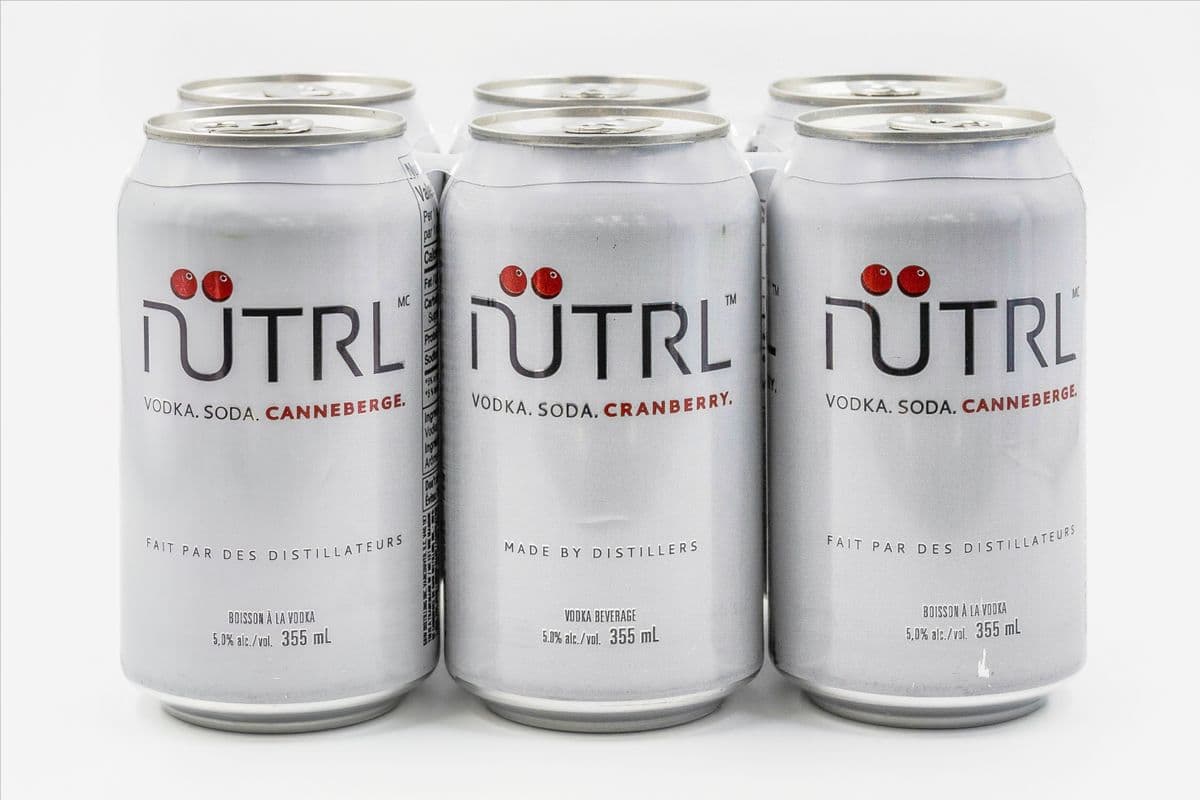 Nutrl Cranberry (6 Cans) (1 x 6pc)