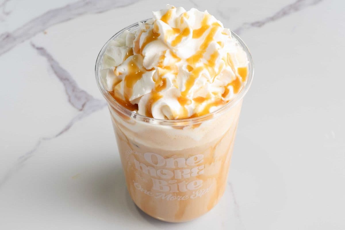 Iced Caramel Latte Coffee