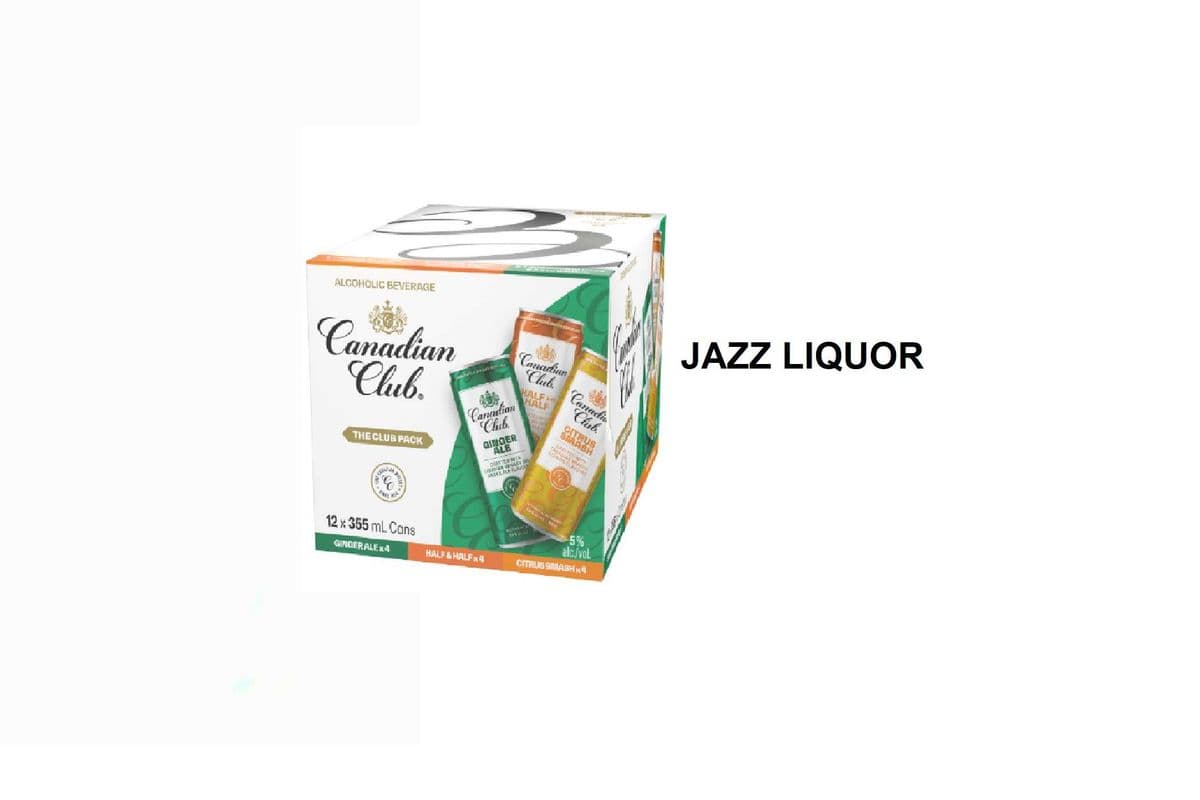 CANADIAN CLUB THE CLUB 12 CANS (1 x 12x355ML)