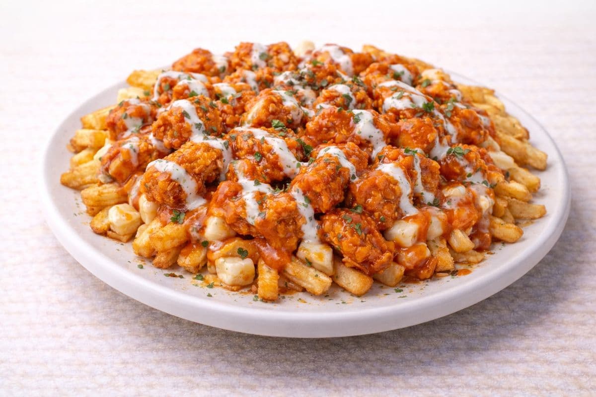 Bayside Buffalo Chicken Poutine
