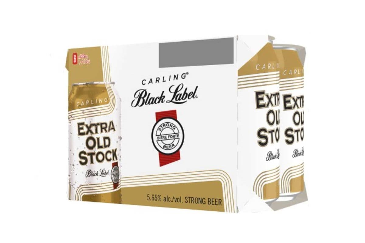 Black Label Extra Old Stock (6 x 355 ml Can)