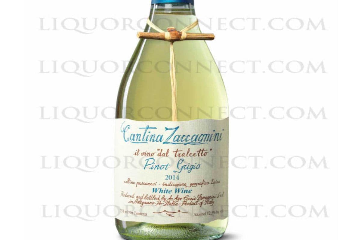 ZACCAGNINI PINOT GRIGIO 750ML (1 x 750 ML )