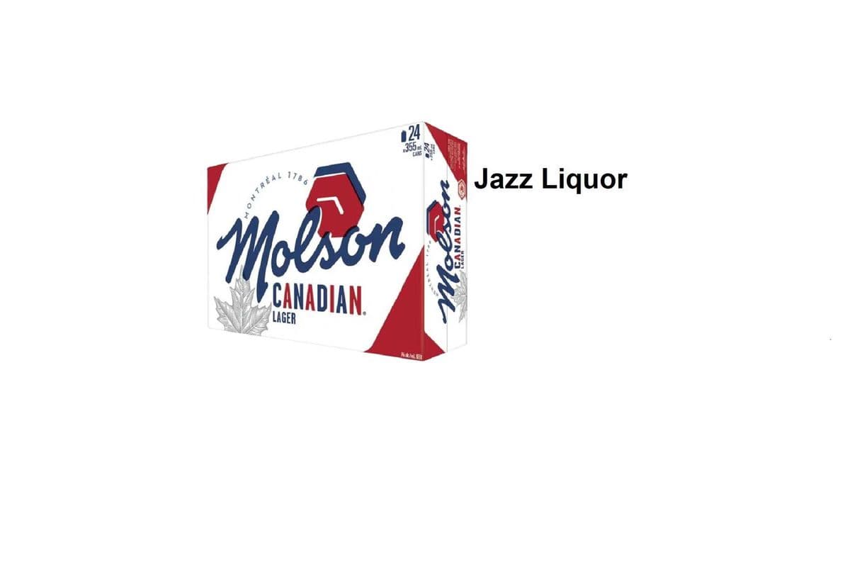 MOLSON CANADIAN 24 CANS (1 x 24×355ML )