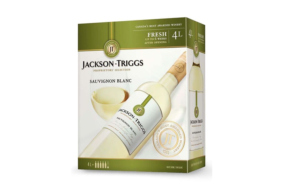 749239. Jackson Triggs Sauvignon Blanc (4 L) (1 x 4L)