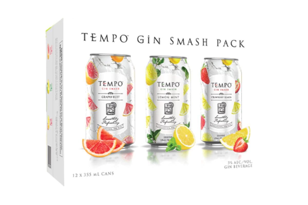 Tempo Gin Smash Variety Pack (12 Cans) (1 x 355ML)