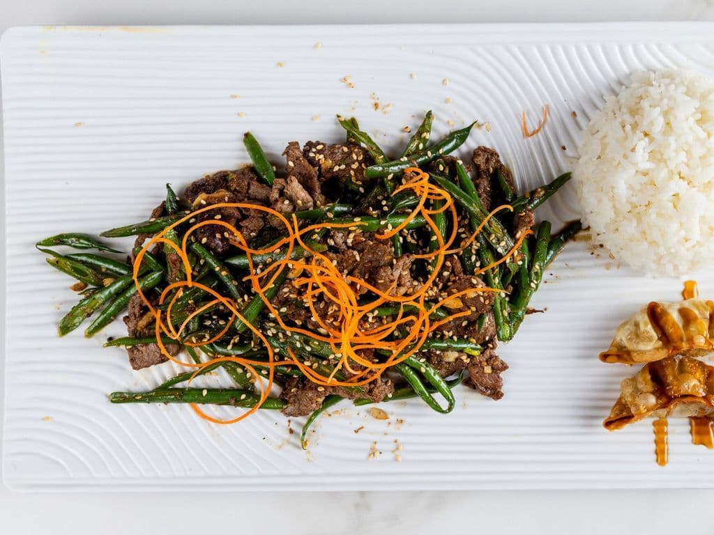 Stir Fried Beef & Green Beans