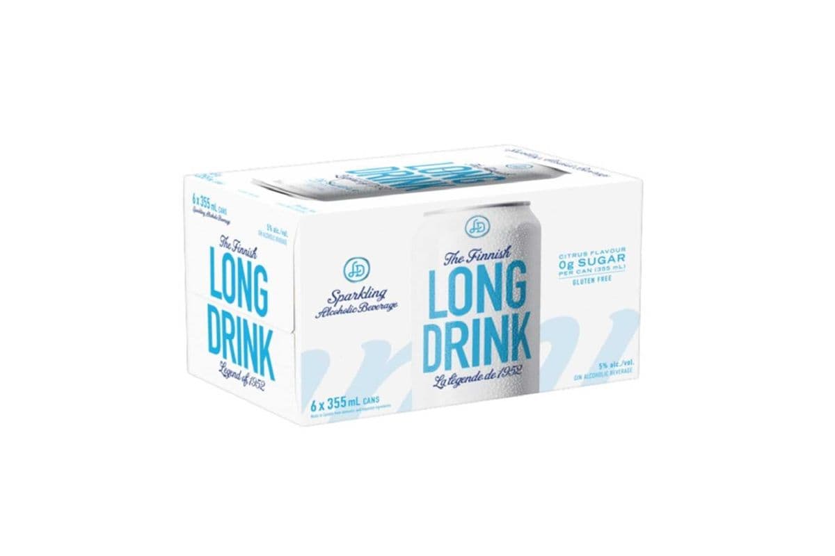 107245. THE FINNISH LONG DRINK ZERO SUGAR (6 x 355ML (CANS))