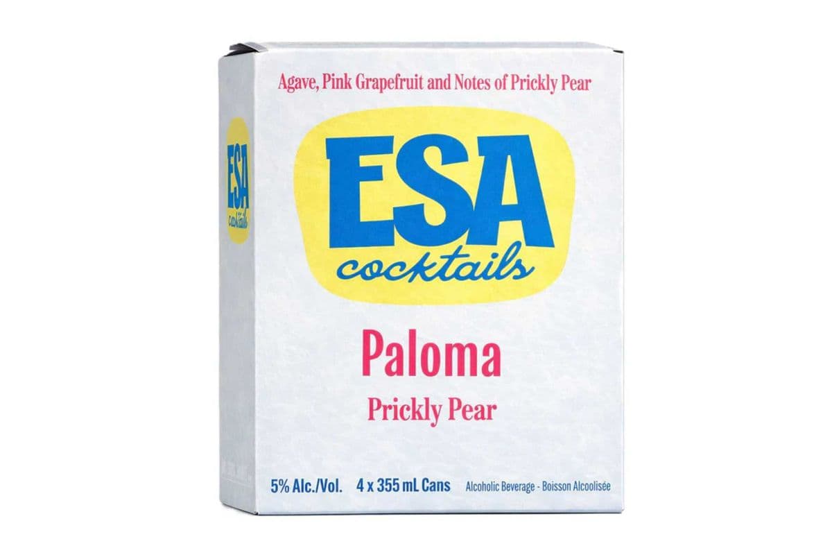 Esa Cocktail Paloma Prickly Pear (4 x 355 ml)