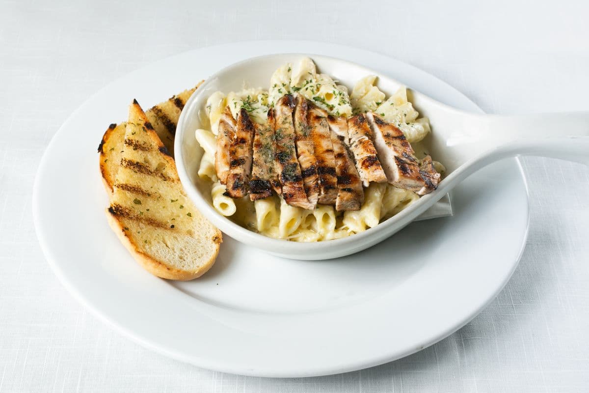 Penne Alfredo Rhino-Style