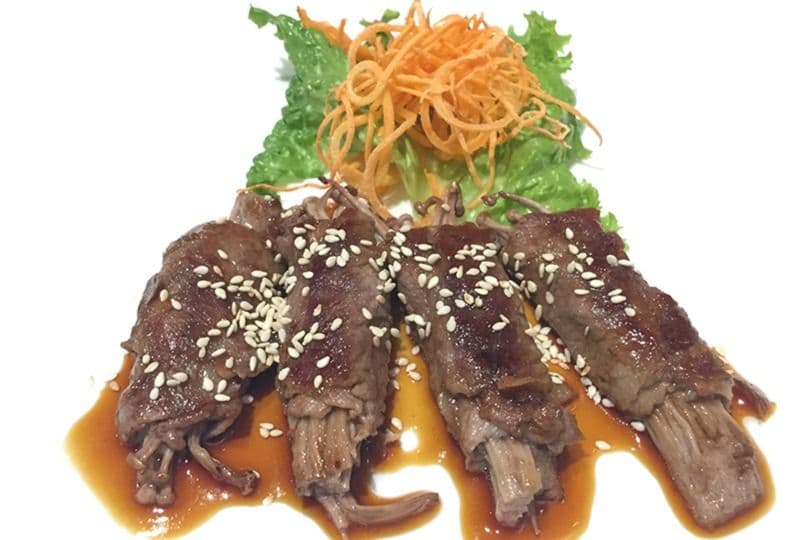 A12. Enoki Beef Roll (6 pcs)