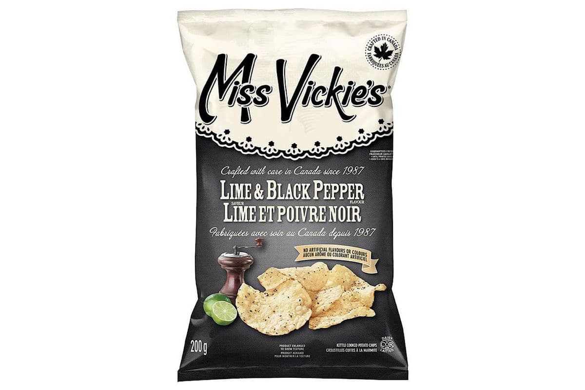 Miss Vickies - Lime et Poivre Noir / Lime & Black Pepper (200 g)